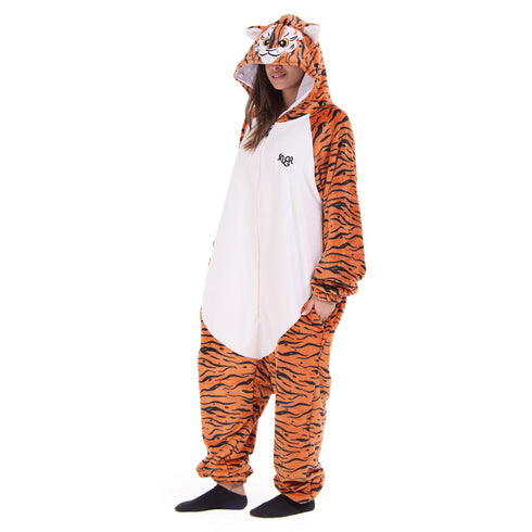Snuggs Blanket Animal Onesie Tiger